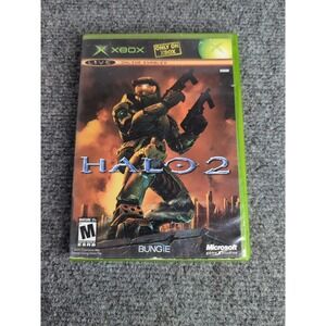 Halo‎ 2 - Original Xbox Black Label - Game & Box - No Manual - Tested/ Working